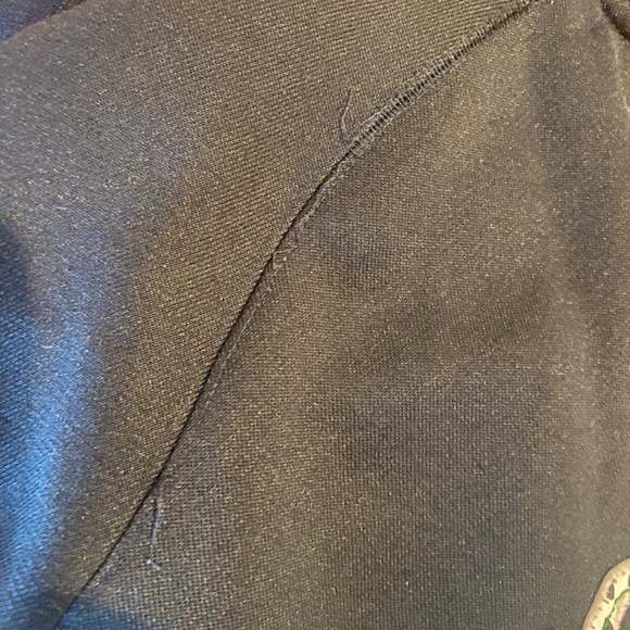 Vintage Y2K Volcom V Line Science Black Patchwork Jacket - Size Large - Picture 8 of 8